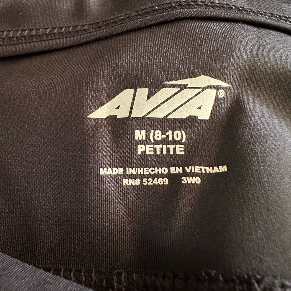 Avia Black Petite yoga pants - Picture 2 of 9
